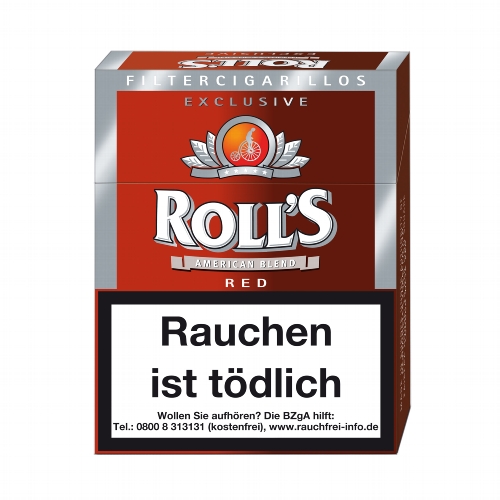 ROLL'S Exclusiv Red Naturdeckblatt 4,20 Euro (1x23)