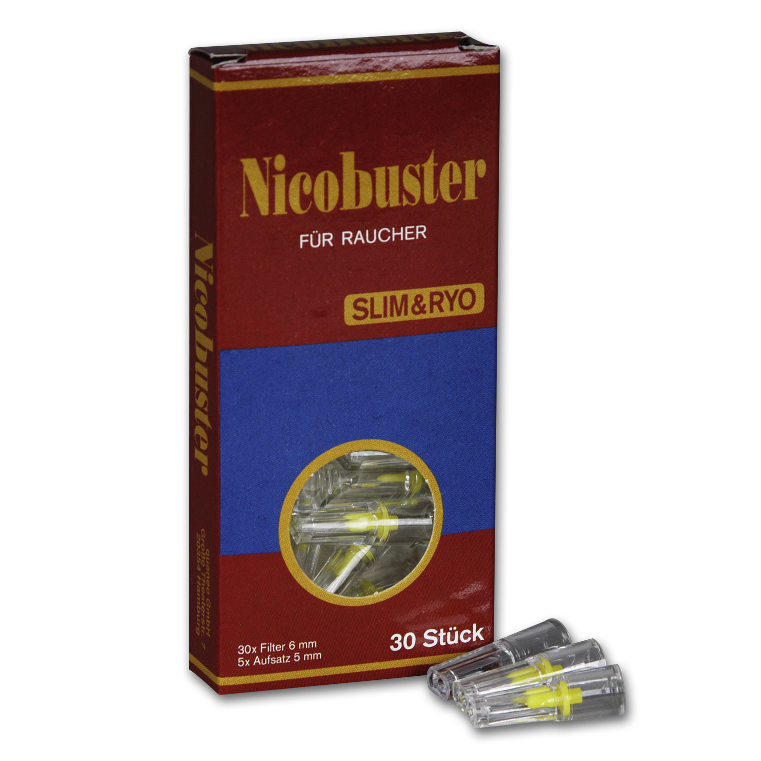 Zigarettenfilter-Aufsatz NICOBUSTER Slim 30er