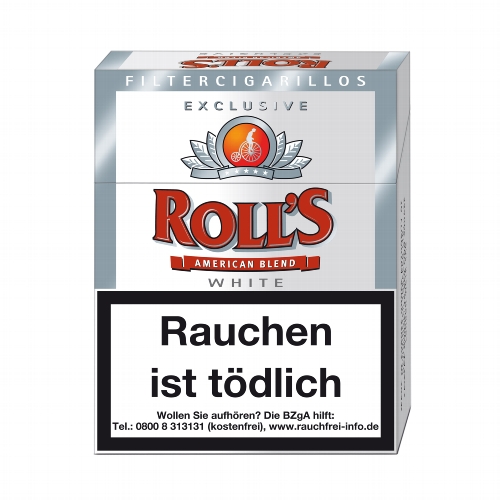 ROLL'S Exclusiv White Naturdeckblatt 4,20 Euro (1x23)