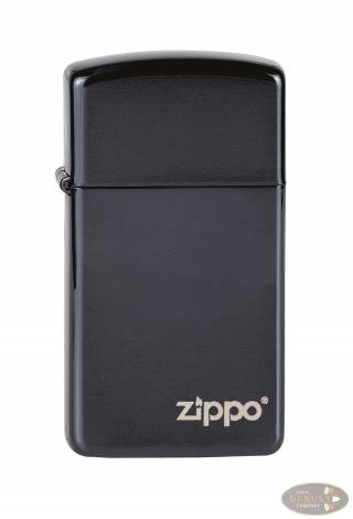 ZIPPO Slim ebony Zippo Logo 60001264