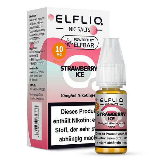 E-Liquid Nikotinsalz ELFBAR Elfliq Strawberry Ice 10mg