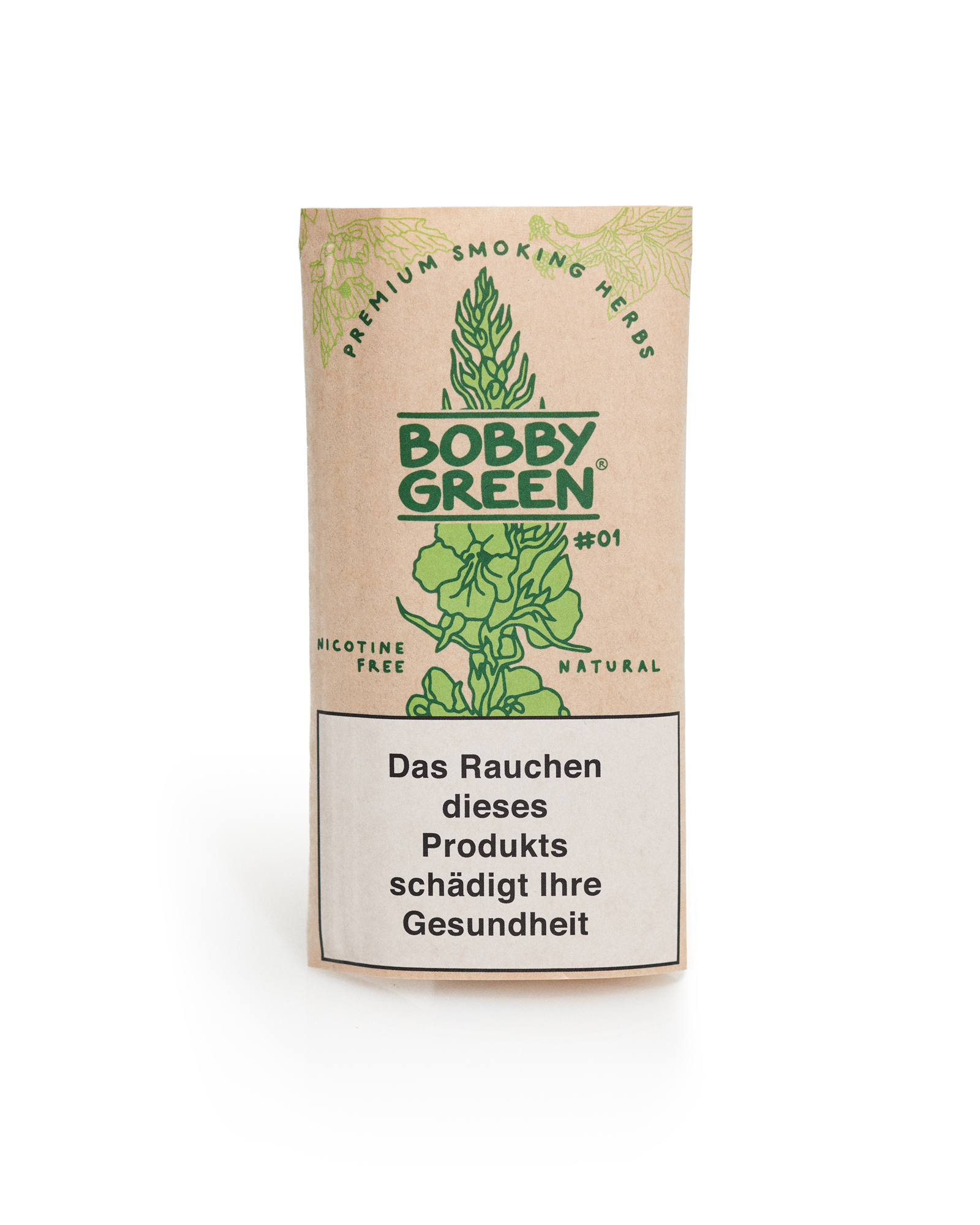 BOBBY GREEN Classic #01 ohne Nikotin & ohne Zusatzstoffe