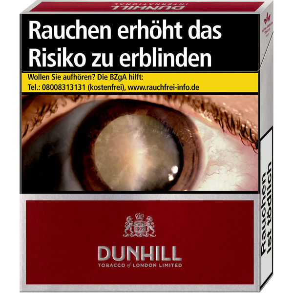 DUNHILL Intern Red 10,70 Euro (10x20)