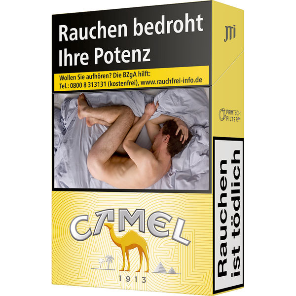 CAMEL Yellow Filter BP L 8,00 Euro (10x21)