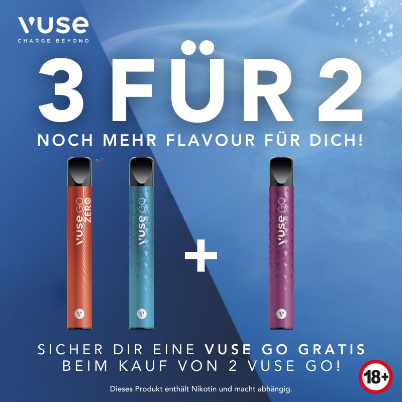 E-Zigarette VUSE Go 700 Einweg Grape Ice 20mg