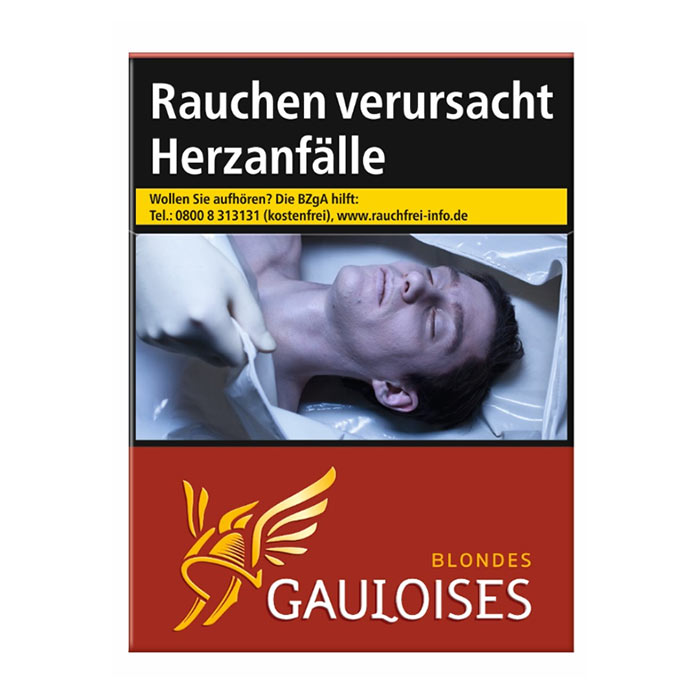 GAULOISES Blondes Rot Edition Automatenpackung 8,00 Euro (10x20)