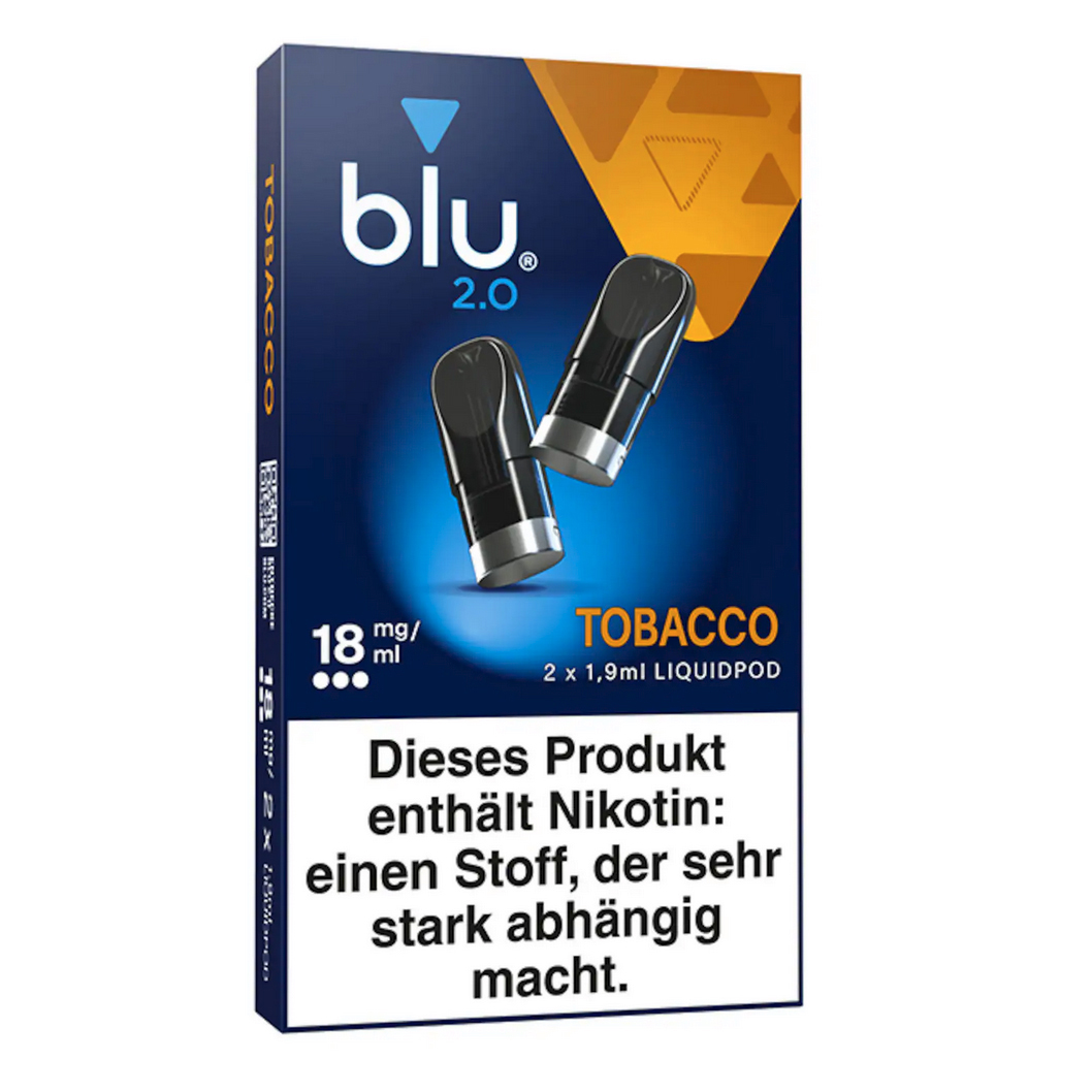 E-Liquidpod BLU 2.0 Tobacco 18 mg 2 Pods