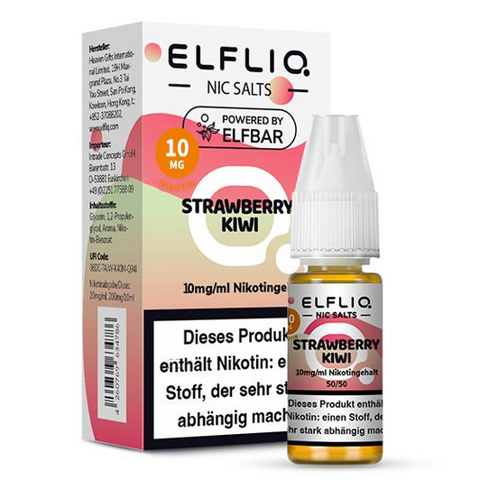 E-Liquid Nikotinsalz ELFBAR Elfliq Strawberry Kiwi 10mg