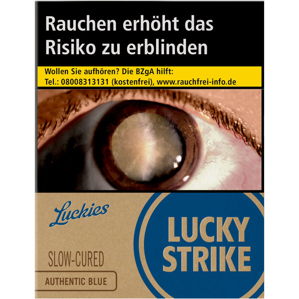 LUCKY STRIKE Authentic Blue 9,00 Euro XXL (12x22)