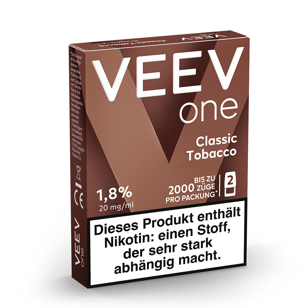 Veev One Nachfüllpackung - 2er-Pack Classic Tobacco