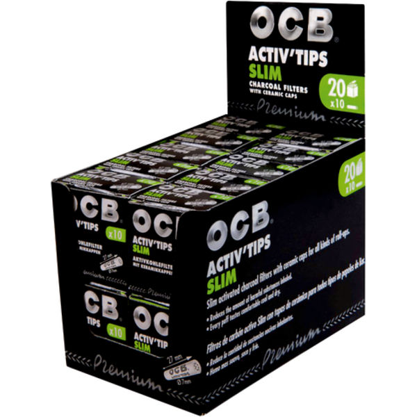 OCB Activ Tips Slim 7mm 1x10 Stück