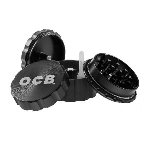 OCB Grinder Metall farblich sortiert 4-tlg Magnet Ø 50 mm