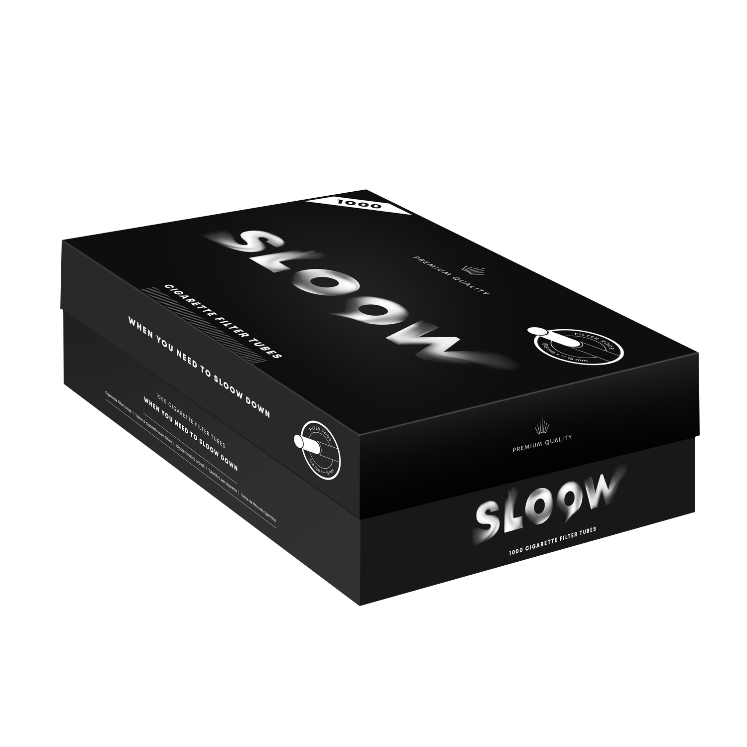 SLOOW Filterhülsen Box 1000