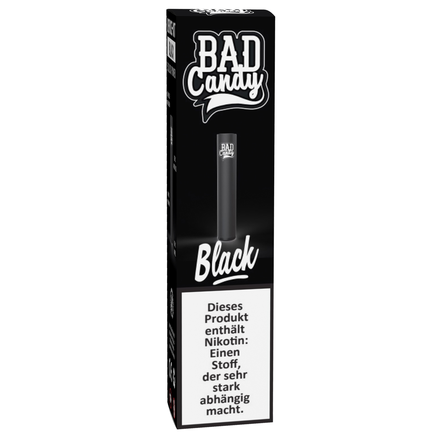 E-Zigarette BAD CANDY Akkuträger schwarz
