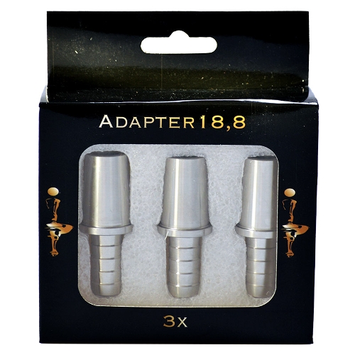 Wasserpfeifen Adapter 18/8er 3er Pack